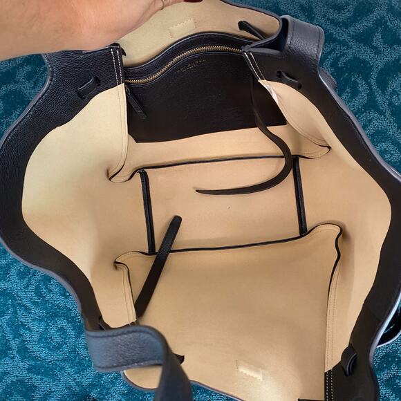 Tory Burch Romy Tote Large Black - Picture 8 of 10